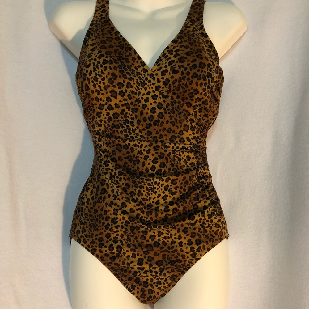 Animal Print One-piece Swimsuit